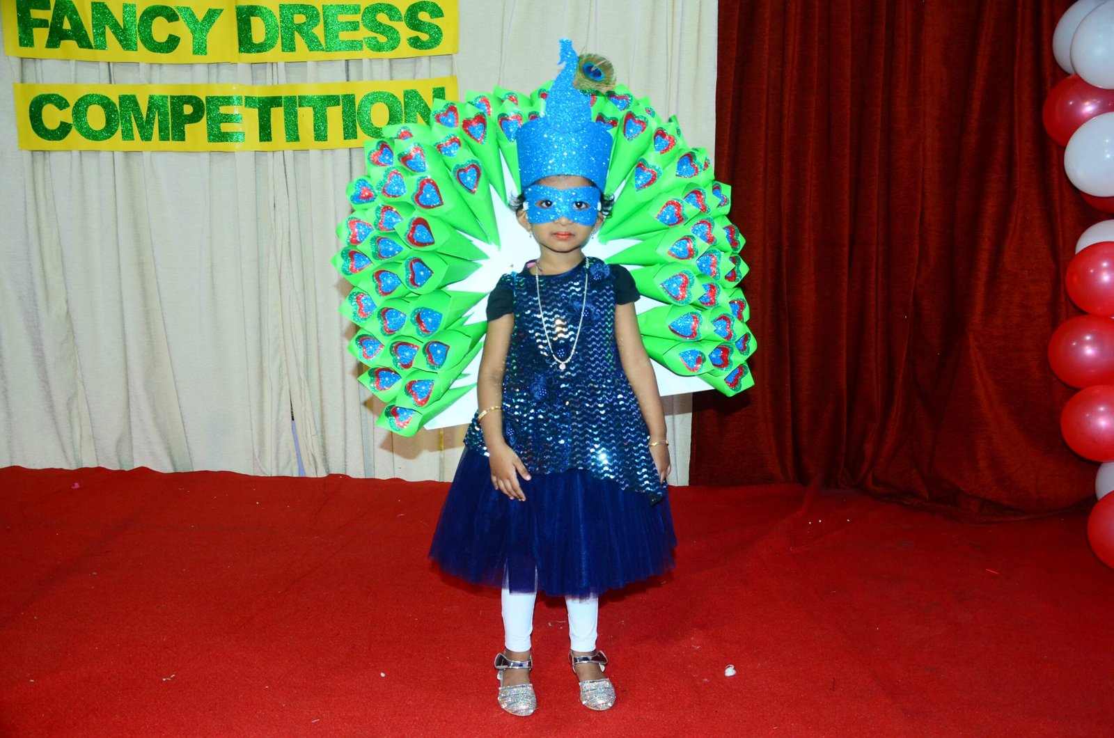 First prize winning peacock fancy dress costume 2022 | fancy dress  competition #easy diy - YouTube